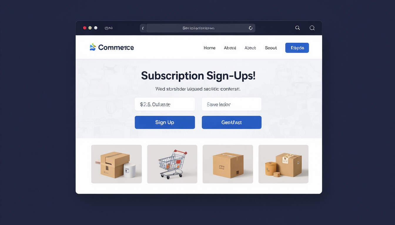 Explore how effective website design can support tiny subscription commerce models, offering practical strategies for entrepreneurs and small business owners to build engaging online stores that drive recurring revenue and customer loyalty.